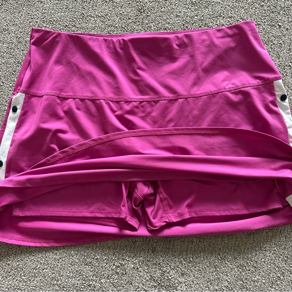 Lucky in Love Layered Pink Golf/Tennis/Pickleball Skort Size XL - Picture 2 of 6